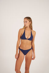 Bohodot Top de biqu&iacute;ni halter Cottage estampado