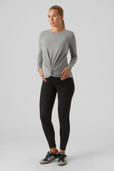 Mamalicious Leggings Corte skinny negro