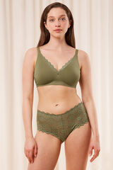 Triumph Calcinha larga Amourette Maxi verde