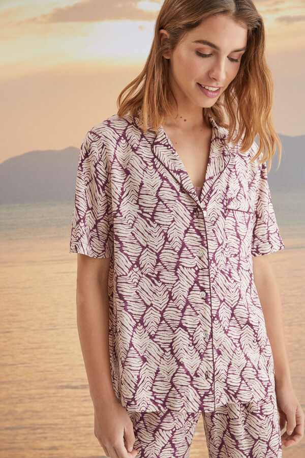 Pijamas Mujer Women'secret Pijama Mickey Mouse Camiseta Pantalón | Meses Sin Interés Pijama Colección Campus