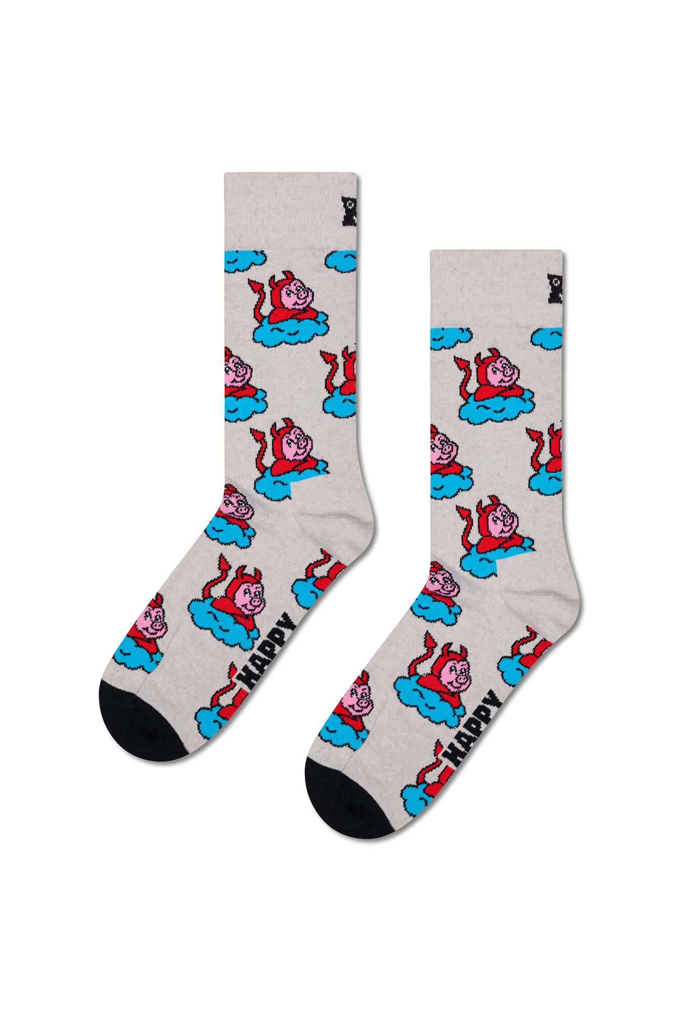 Happy Socks Calcet&iacute;n de cerdo malo 