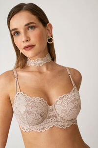 Promise Sujetador balconette con encaje y aro