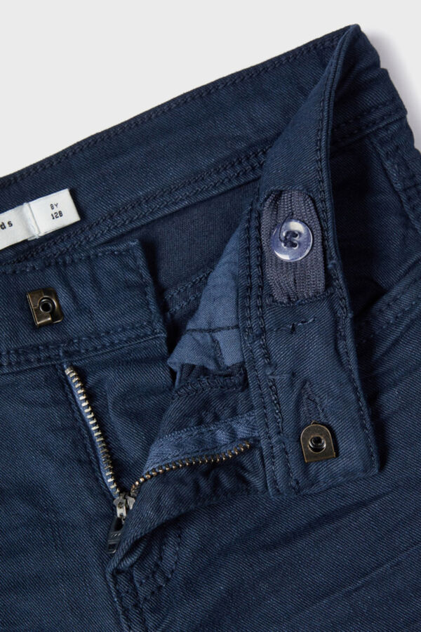 Name it Calças stretch de menino  azul