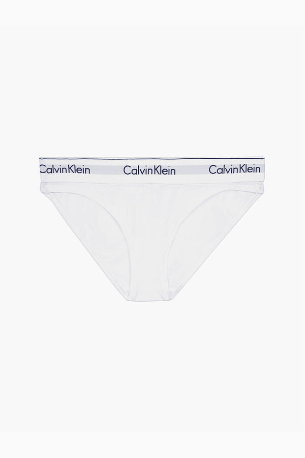 Calvin Klein Bragas cinturilla el&aacute;stica Modern Cotton&nbsp; blanco
