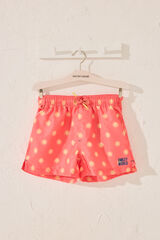 Women'secret Fato de banho menino estampa SmileyWorld&reg; borgonha