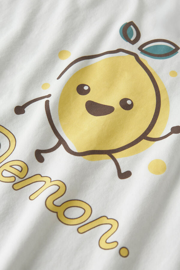 Name it Pijama curto de menina azul