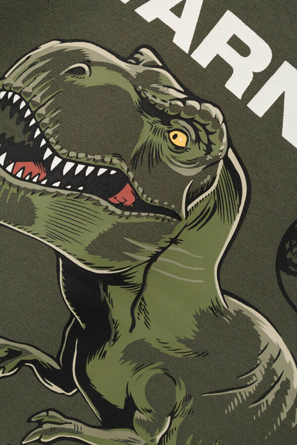 Name it Sudadera niño JURASSIC verde