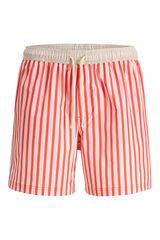 Jack & Jones Ba&ntilde;ador estampado rayas rosa