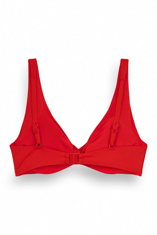 Women'secret Top biquíni halter nó vermelho vermelho
