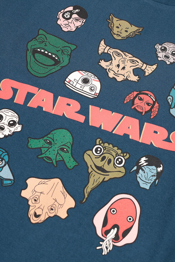 Admas Pijama Ni&ntilde;o Alien Species Star Wars azul