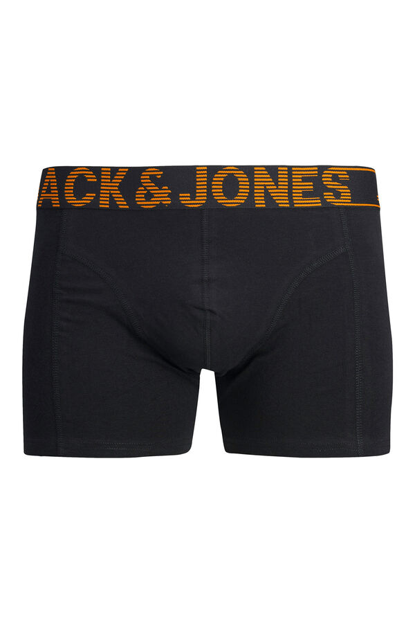 Jack & Jones Pack 3 b&oacute;xers cortos negro