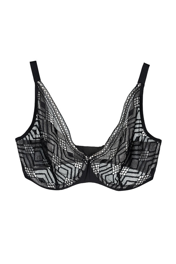 Passionata Soutien pré-formado Ondine efeito realce preto