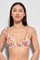 Gisela Top bikini foam blanco