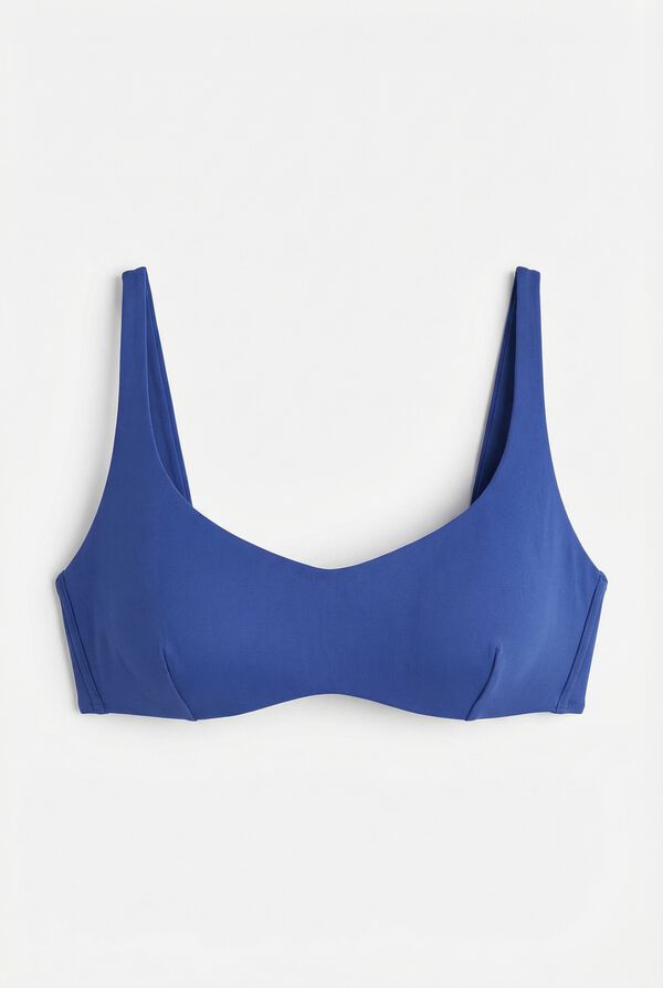 Women'secret Top bikini horizontal capacidad aro azul azul