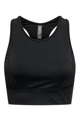 Only Play Sujetador deportivo mesh negro