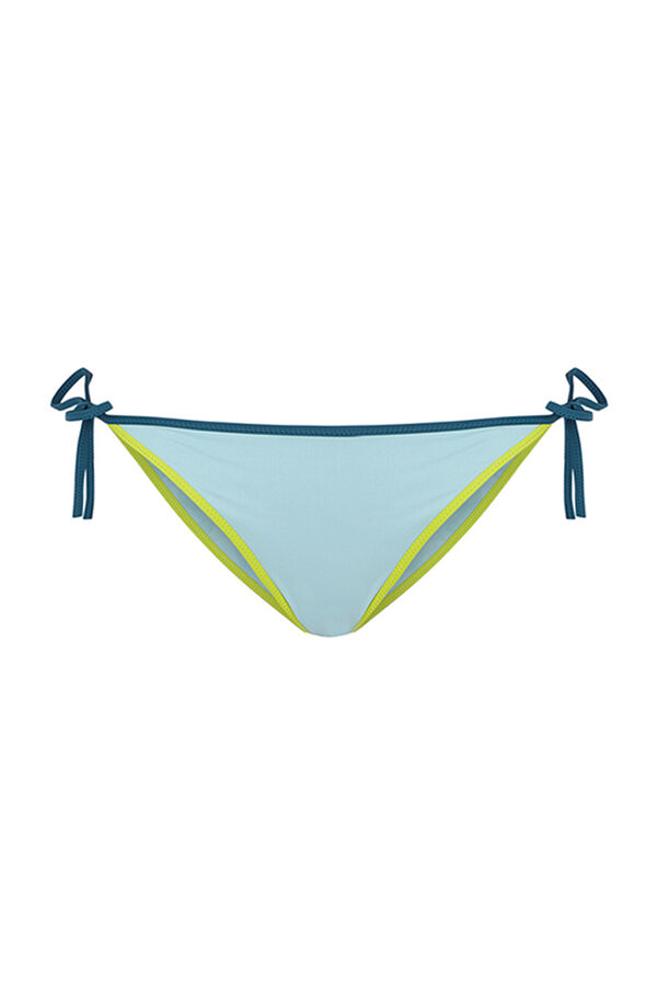 Womensecret Braga bikini lazos verde azul