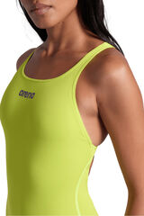 Arena Fato de banho liso Arena Performance para mulher Swim Pro Team branco