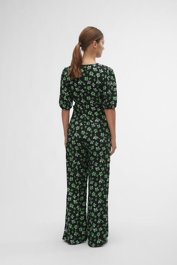 Mamalicious Top de manga 2/4 maternity  preto