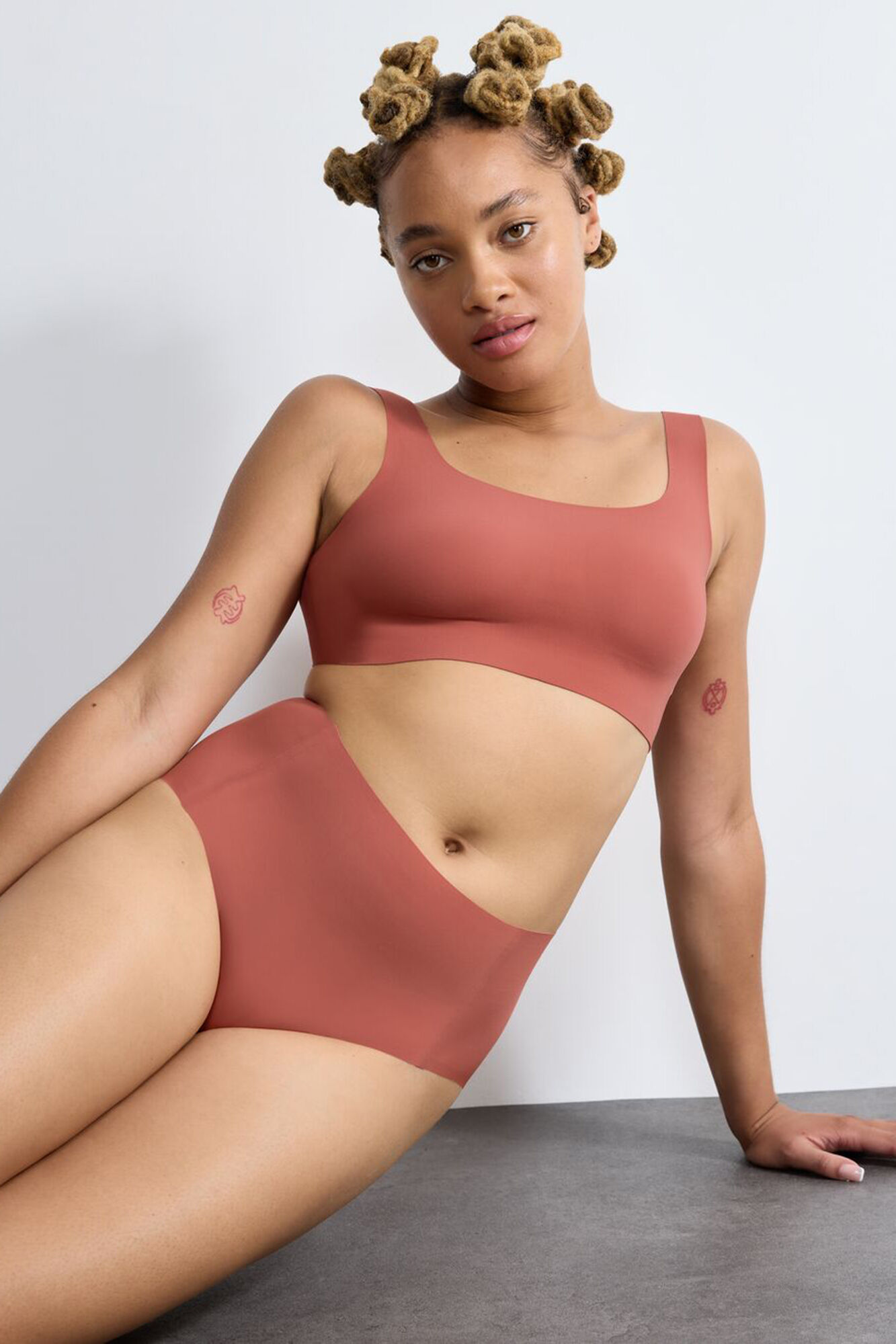 Sloggi Cueca alta sem costuras