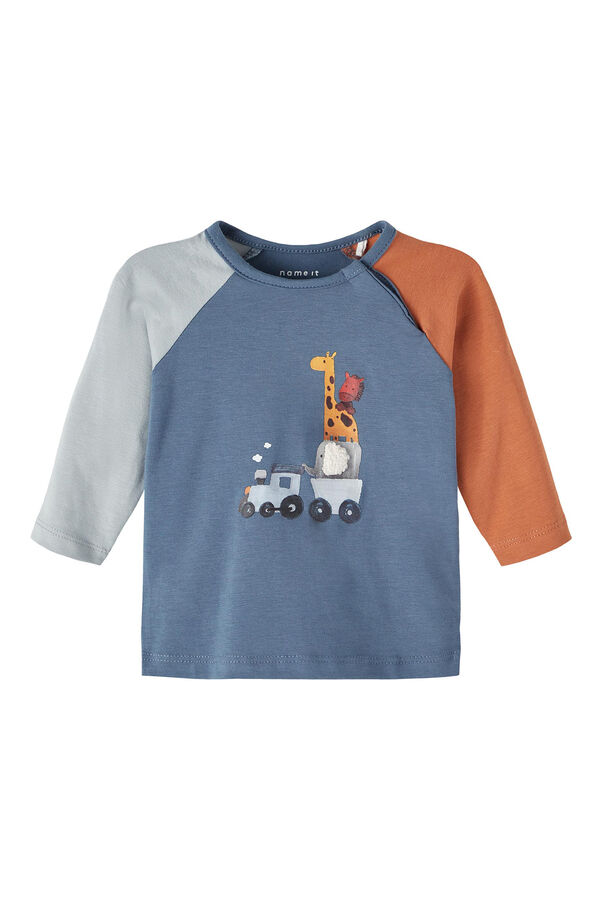 Name it T-shirt de beb&eacute; menino azul