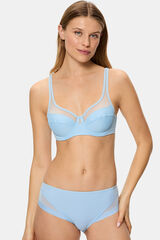 DIM Sutiã generoso com aro de alta capacidade  azul