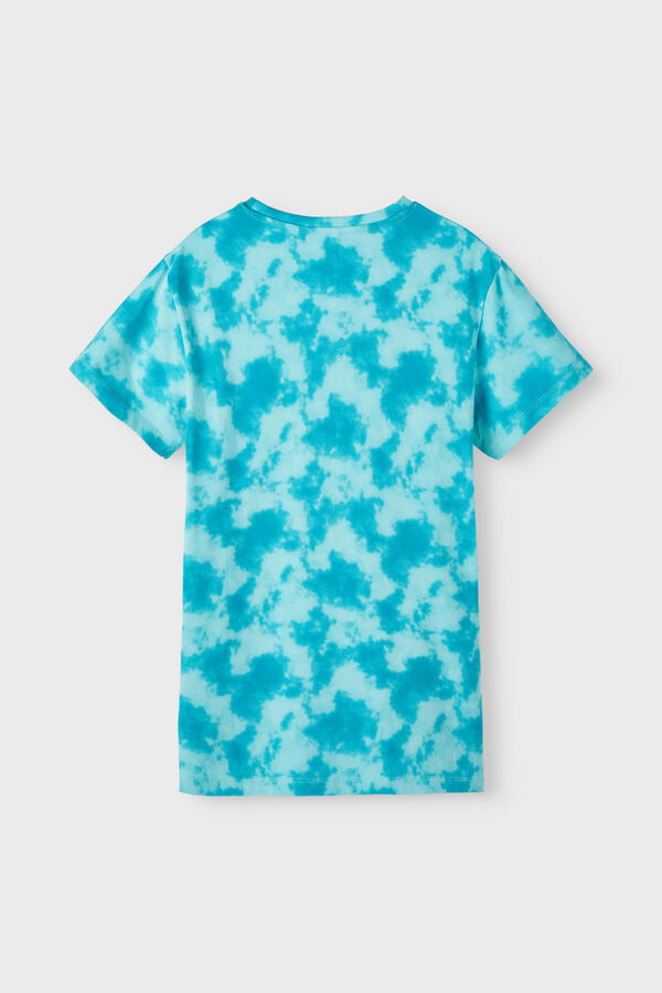 Womensecret T-shirt de menino FORTNITE de manga curta azul