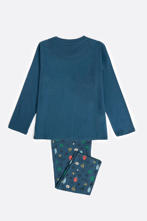 Admas Pijama Ni&ntilde;o Alien Species Star Wars azul