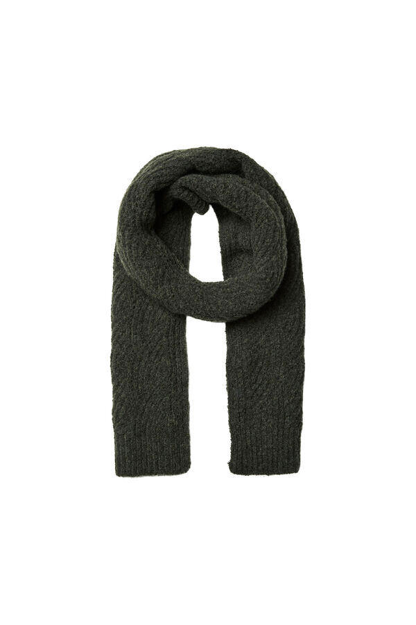 Pieces Bufanda larga estructurada verde
