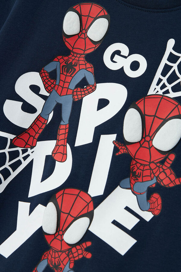 Name it Camiseta de manga corta de Spidye azul