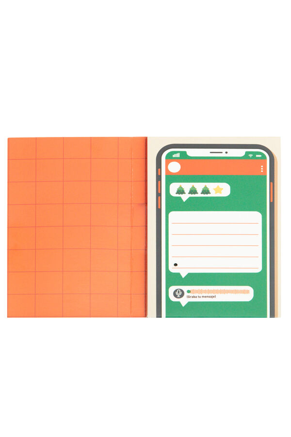 Mr. Wonderful Postal con grabador de mensaje audio El mejor regalo lo tienes aqu&iacute; grabado estampado