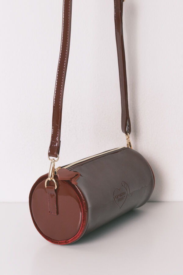 Women'secret Bolso hombro La Vecina Rubia burdeos