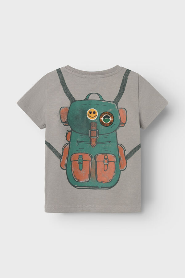 Name it Camiseta mountain adventure ni&ntilde;o gris