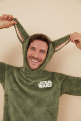Women'secret Pijama para homem Star Wars, com capuz com orelhas bege