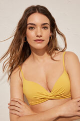 Women'secret Top bikini "push up" amarillo amarillo
