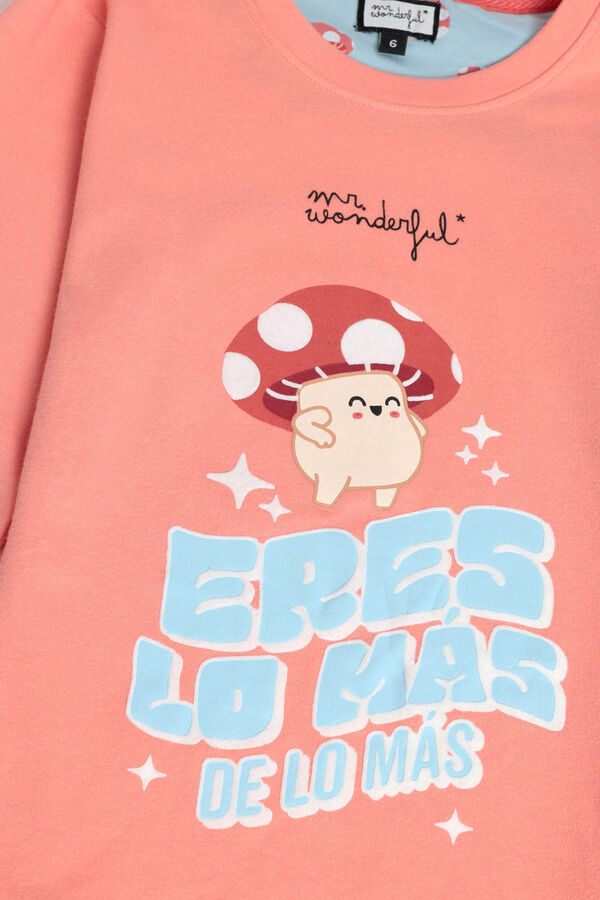 Mr. Wonderful Pijama Ni&ntilde;a Eres Lo Mas Mr. Wonderful rosa