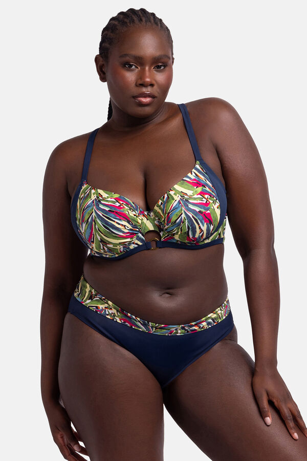 Dorina Braga de bikini hipster estampado