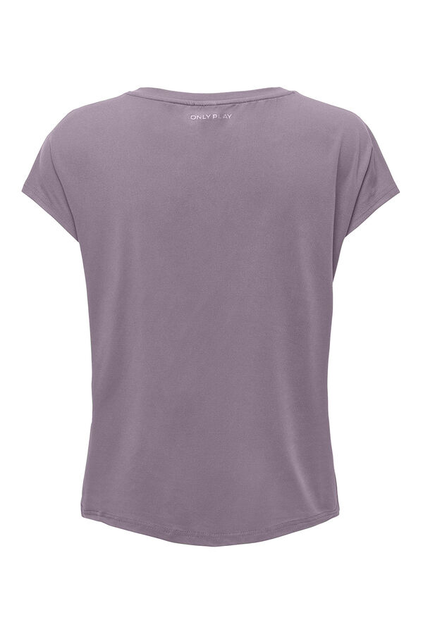 Only Play Camiseta manga corta deportiva morado/lila