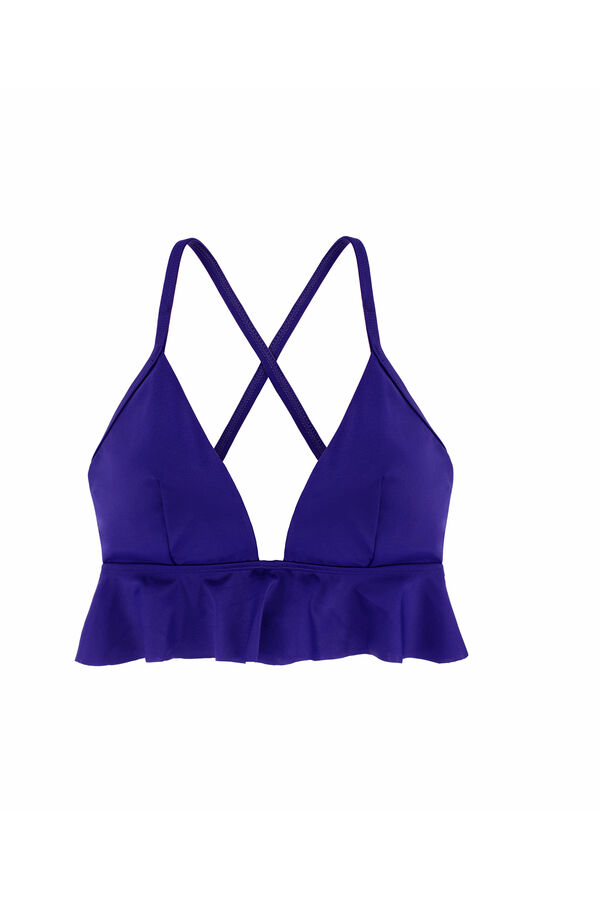 Womensecret Top Triangular da série NAIA de Dorina azul