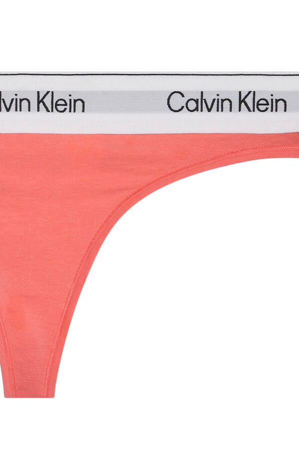 Calvin Klein Braga tanga individual coral