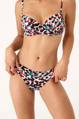Promise Cueca cl&aacute;ssica bikini animal print estampado