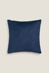 Textura Capa coxim veludo azul