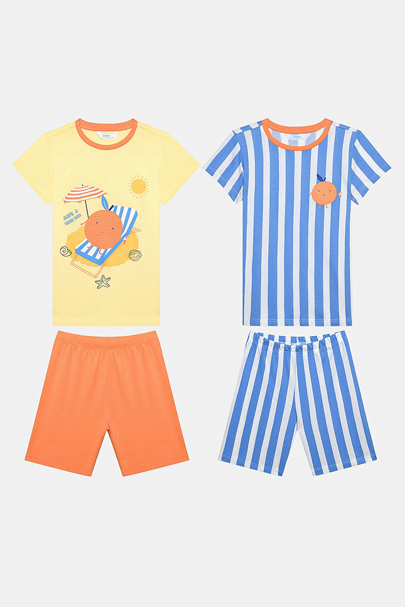 Penti Conjunto de pijama para ni&ntilde;o, pack de 2 unidades
