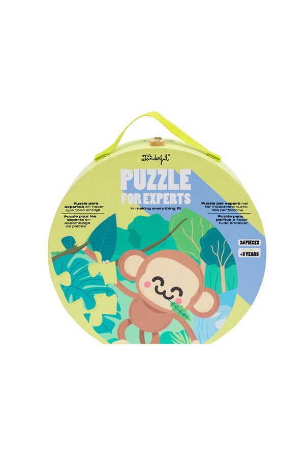 Mr. Wonderful Puzle - Monkey estampado