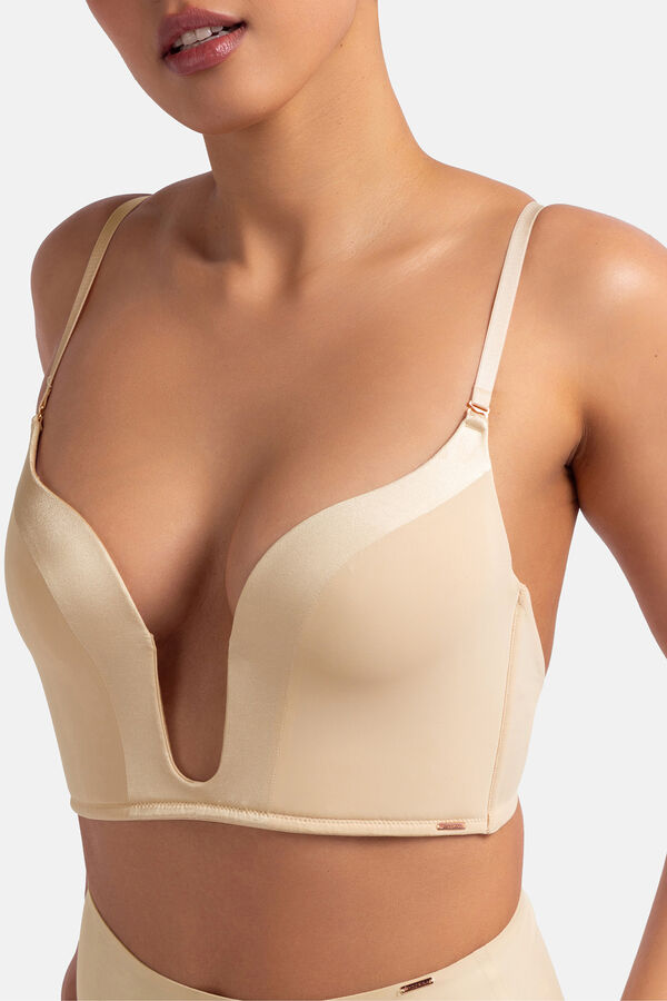 Dorina Suti&atilde; com enchimento bege