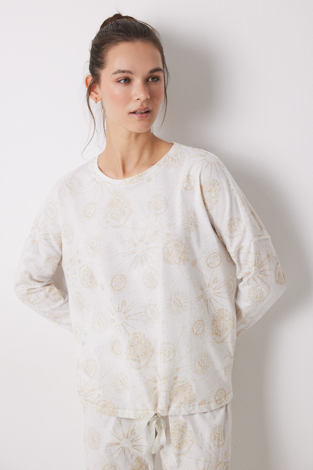 Women'secret Pijama largo 100% algod&oacute;n Harry Potter