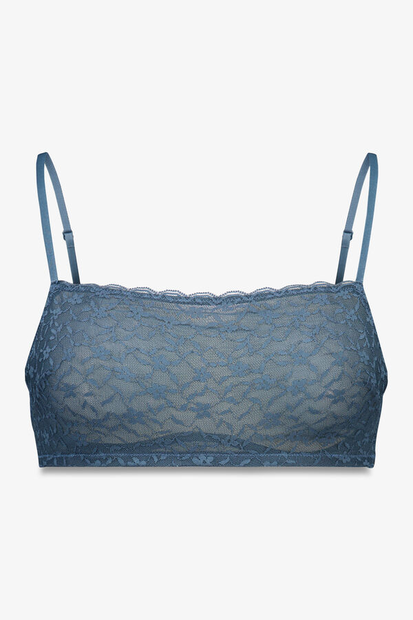 Women'secret Soutien reto INTUITIVE em renda verde verde