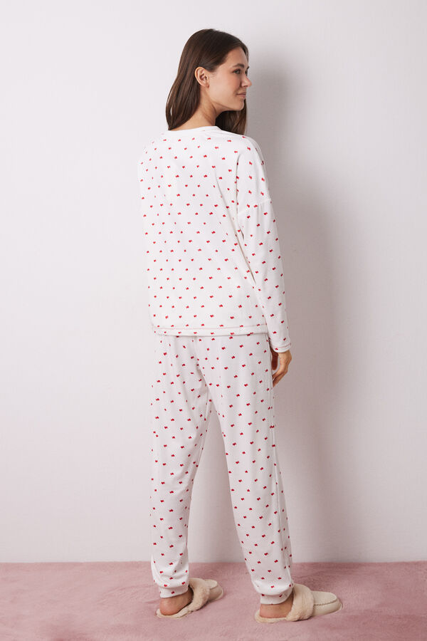 Women'secret Pijama cora&ccedil;&atilde;o A Vizinha Loira bege