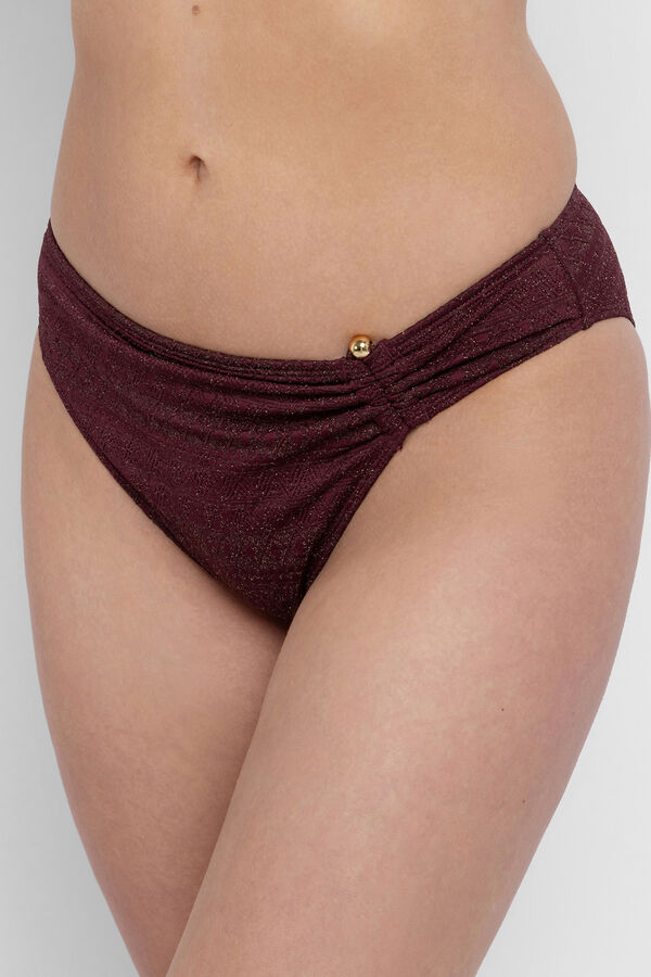 Dorina Cueca de biqu&iacute;ni perna alta Ushuaia estampado