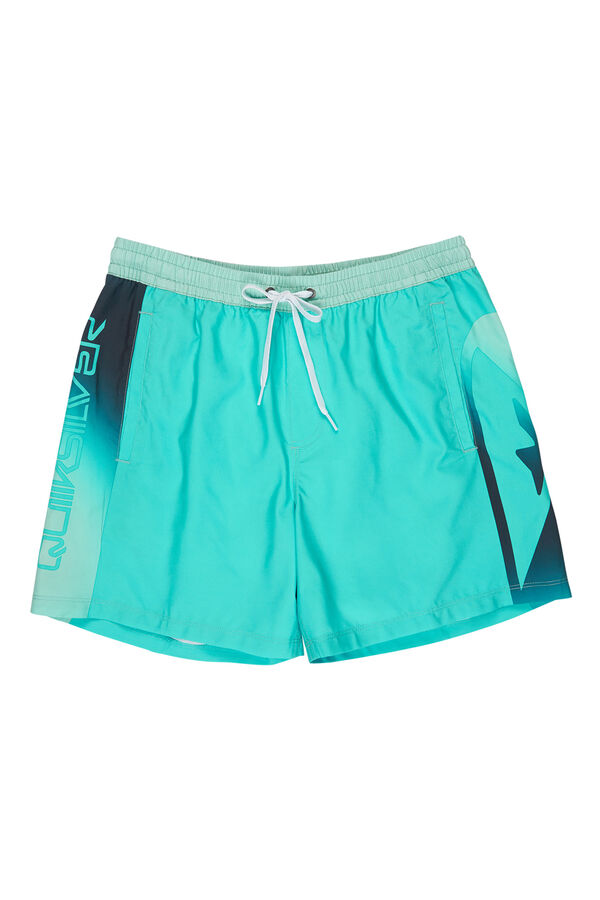 Quiksilver Fato de banho curto com logo lateral azul