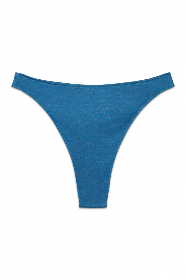 Women'secret Cueca de biqu&iacute;ni cl&aacute;ssica azul brilhante azul